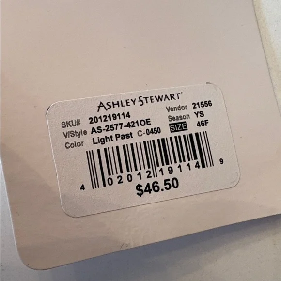 Butterfly by Ashley Stewart Blue Full Coverage Bra Sz 46F NWT - Picture 3 of 5